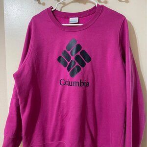 Columbia Sweatshirt – Women’s 1X – Fuchsia Pink